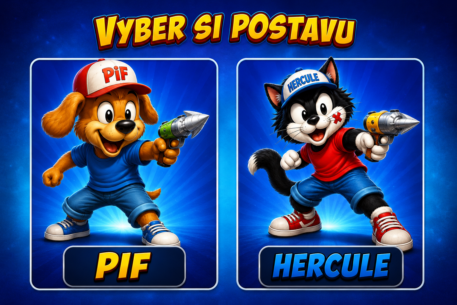 Vyber postavu